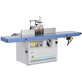 Bernardo T 1300 E Vertikalfräse/Spindelfräse – 400 V, 5,5 kW Motor, 5 Geschwindigkeiten 1.500–9.000 U/min, Tischverlängerung und Walze