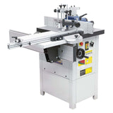 Bernardo T 650 Vertikalfräse/Spindelfräse – 230 V, einphasig, 2,8 kW Motor S1 (3,9 kW Motor S6), 4 Geschwindigkeiten 1.800–9.000 U/min