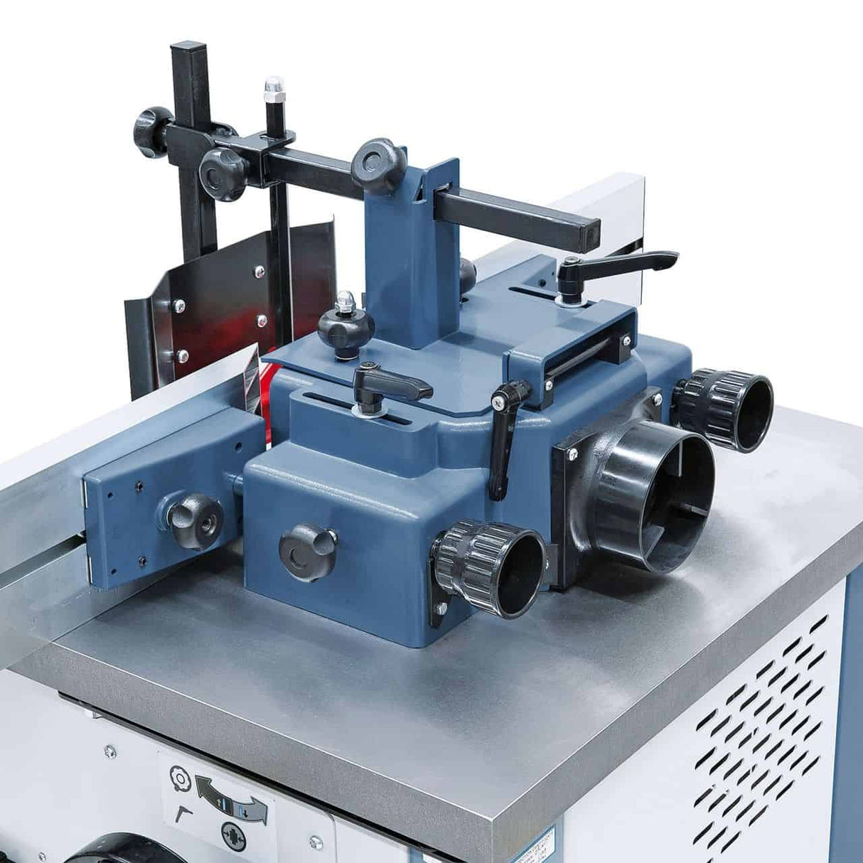 Bernardo T 500 PR Vertikalfräsmaschine – 230 V Einphasenstrom, 1,5 kW Motor, 4-Gang-Riemenantrieb, inklusive Rollentisch