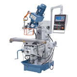 Fresatrice universale Bernardo UWF 90 V – ISO 40, doppio mandrino, tavola 1.270×280 mm, motori 2,2+2,2 kW, DRO 3 assi ES-12 H