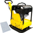 Piastra vibrante Guede GRP 160 con motore Loncin, 30 kN di potenza e funzione reversibile, ideale per lavori di compattazione professionali.