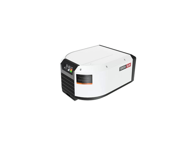 Sistema filtrazione aria JET AFS-1000C con sensore polveri, display LED, 6 velocità automatiche e filtro fino a 1 micron per officina e falegnameria.