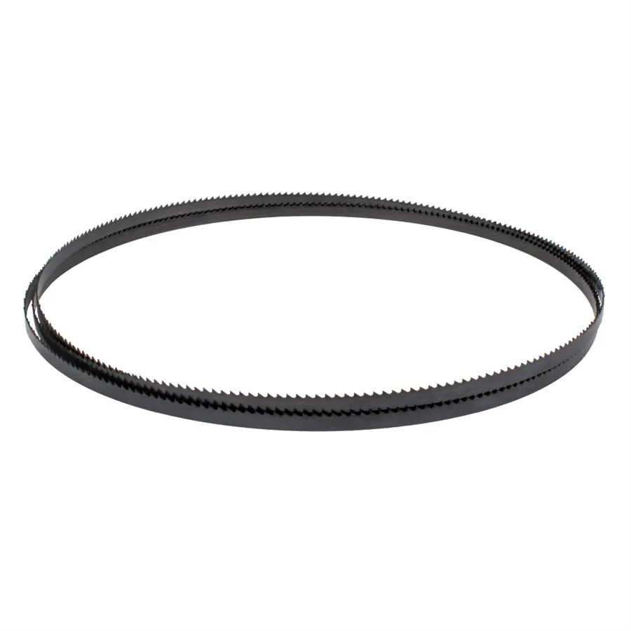 Lama a nastro sottile con dentatura fine, ottimizzata per tagli rifiniti su legno duro e tenero. Compatibile con sega LAGUNA 18BX.