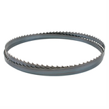  Lama a nastro da 3670 mm con denti temprati a uncino 4 TPI, progettata per tagli profondi su legno tenero e duro. Compatibile con LAGUNA 18BX.