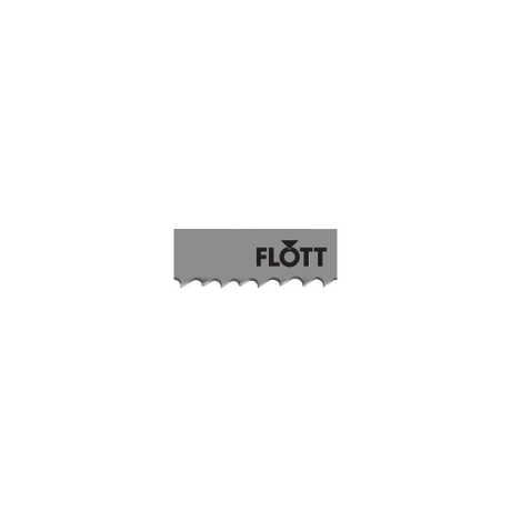 Lama a nastro bimetallica Flott HSS M42 con dentatura 2/3, ideale per seghe a nastro HBS 450 HA.