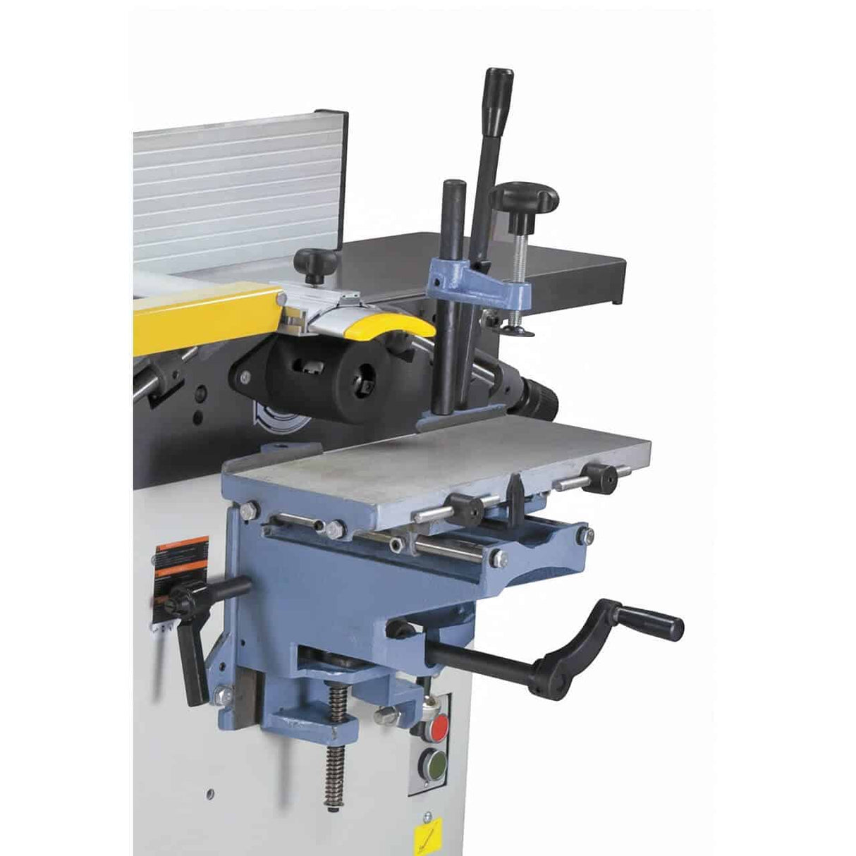 Bernardo CWM 250 Top Holzbearbeitungs-Kombinationsmaschine – 4 Funktionen mit vertikalem Fräser, 230 V