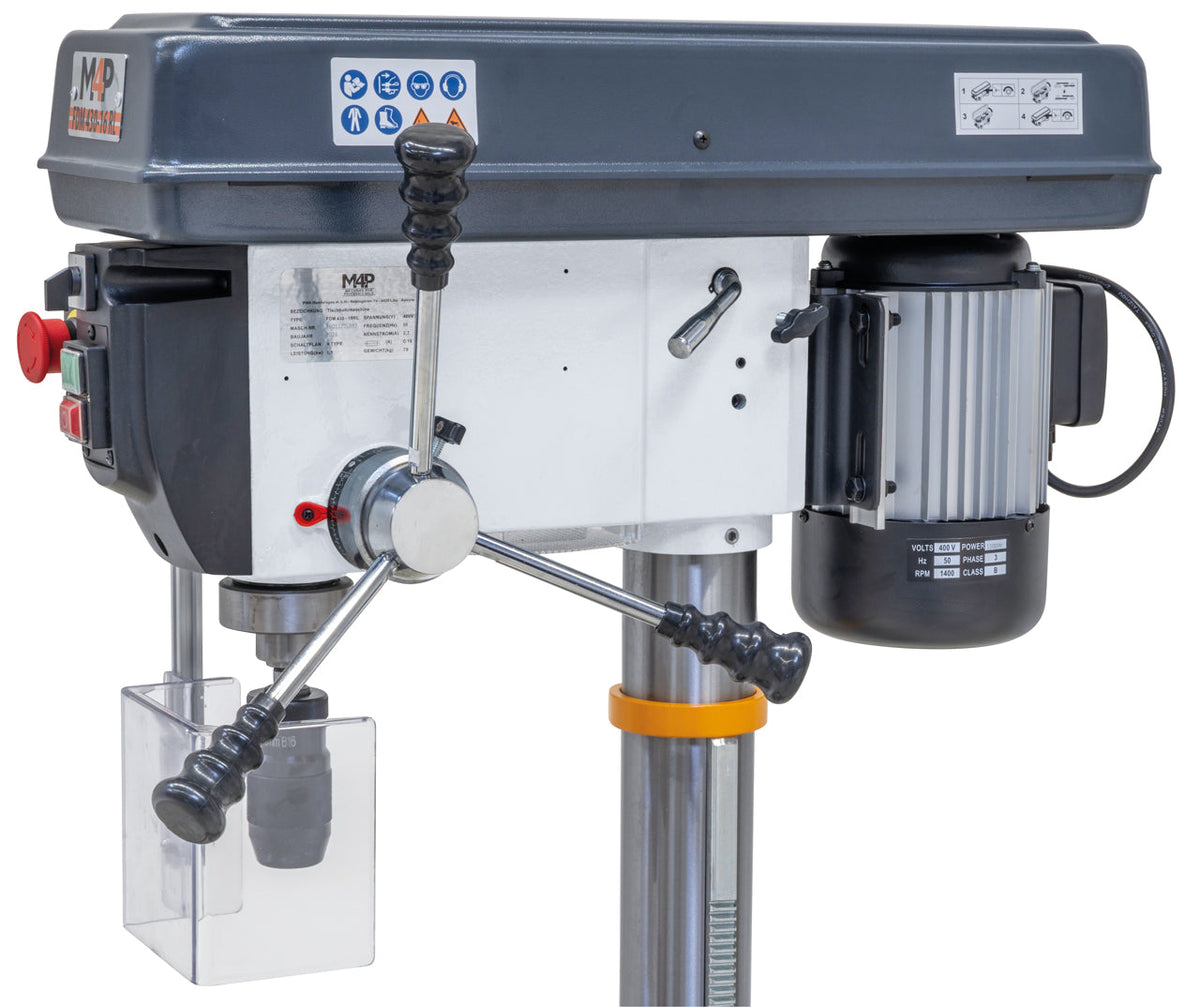 Trapano a colonna FDM 430 - 16 RL / 400 V - leva di avanzamento