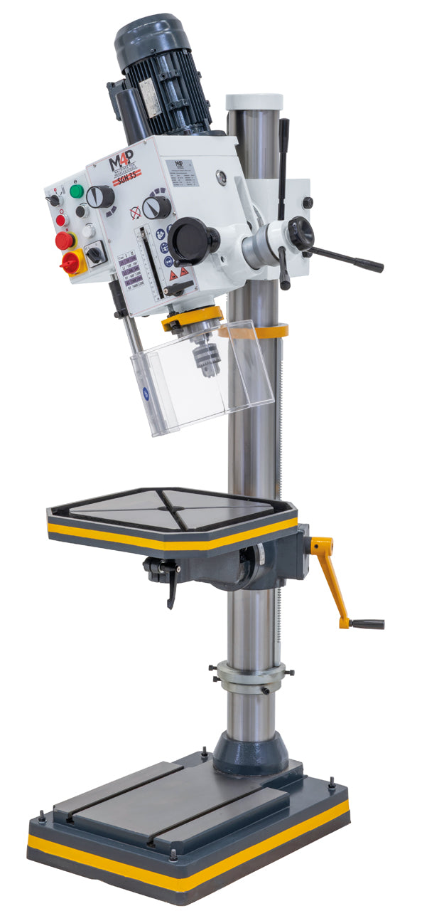 Trapano a colonna con cambio a ingranaggi SGH 35 / 400 V - vista destra