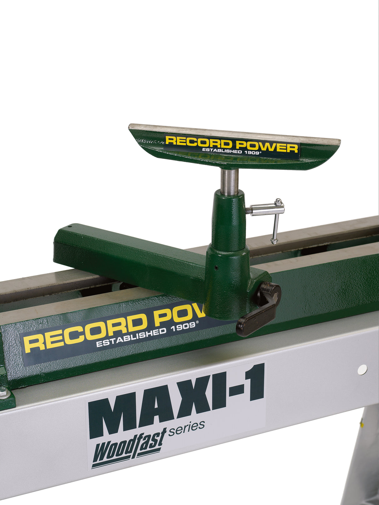 Record Power MAXI-1-M33 Holzdrehmaschine mit drehbarem Kopf