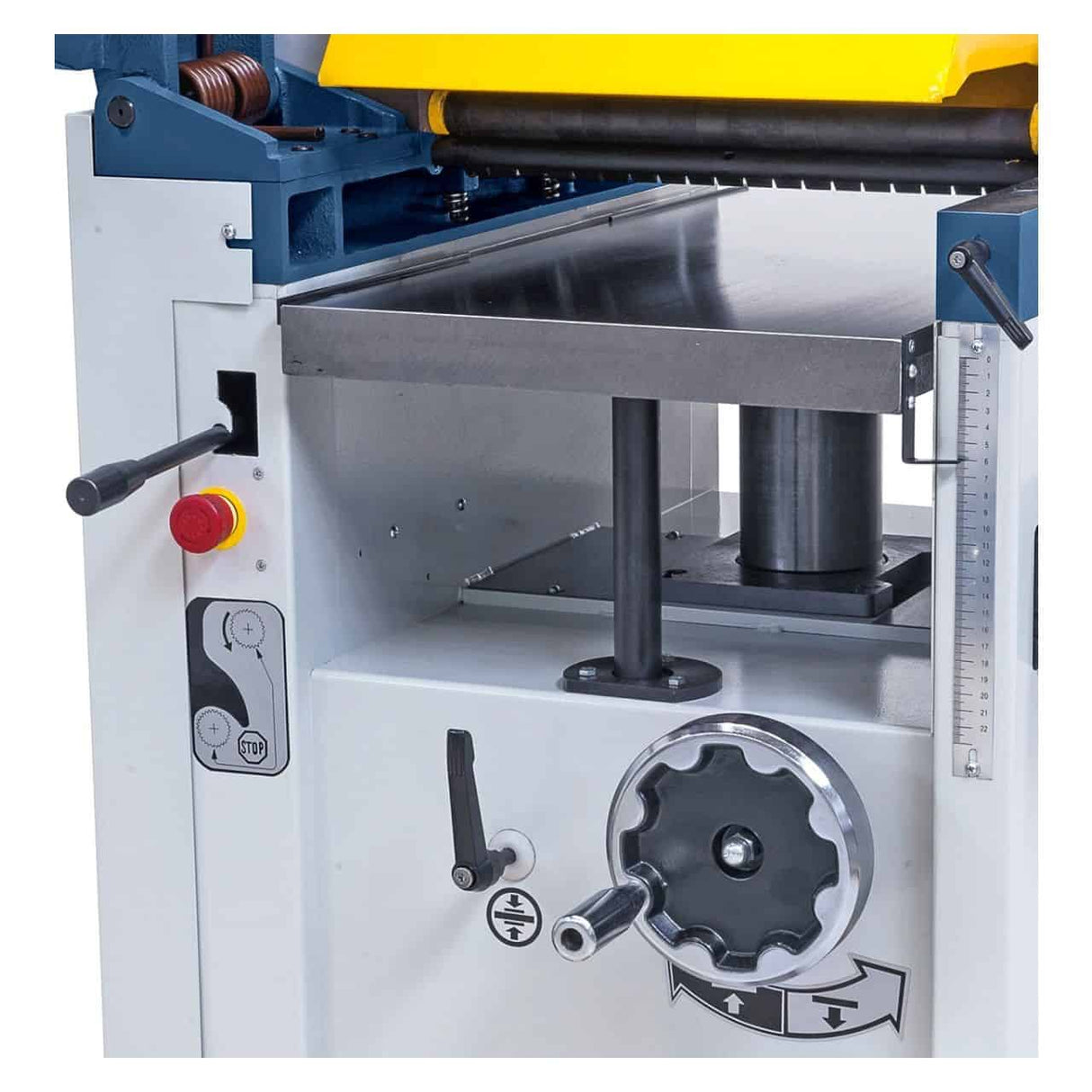 Bernardo AD 410 S – 400V Hobel- und Dickenhobelmaschine mit Spiralwelle