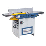 Pialla a filo e spessore Bernardo AD 410 con larghezza di lavoro 410 mm, albero a 4 coltelli HSS e motore 3,0 kW trifase.