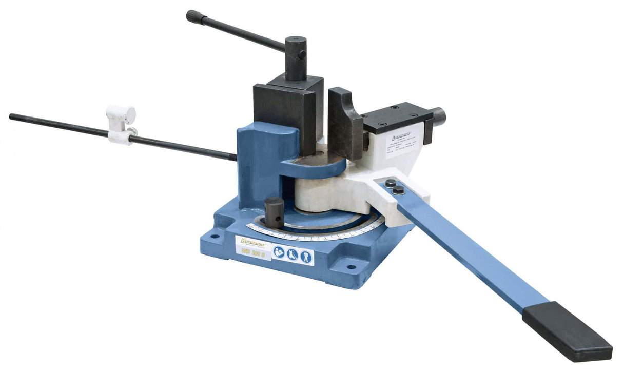 Bernardo WB 200 S manuelle Winkelbiegemaschine – bis zu 100 x 7 mm kaltes Stahlblech, 100 x 15 mm warmes Stahlblech