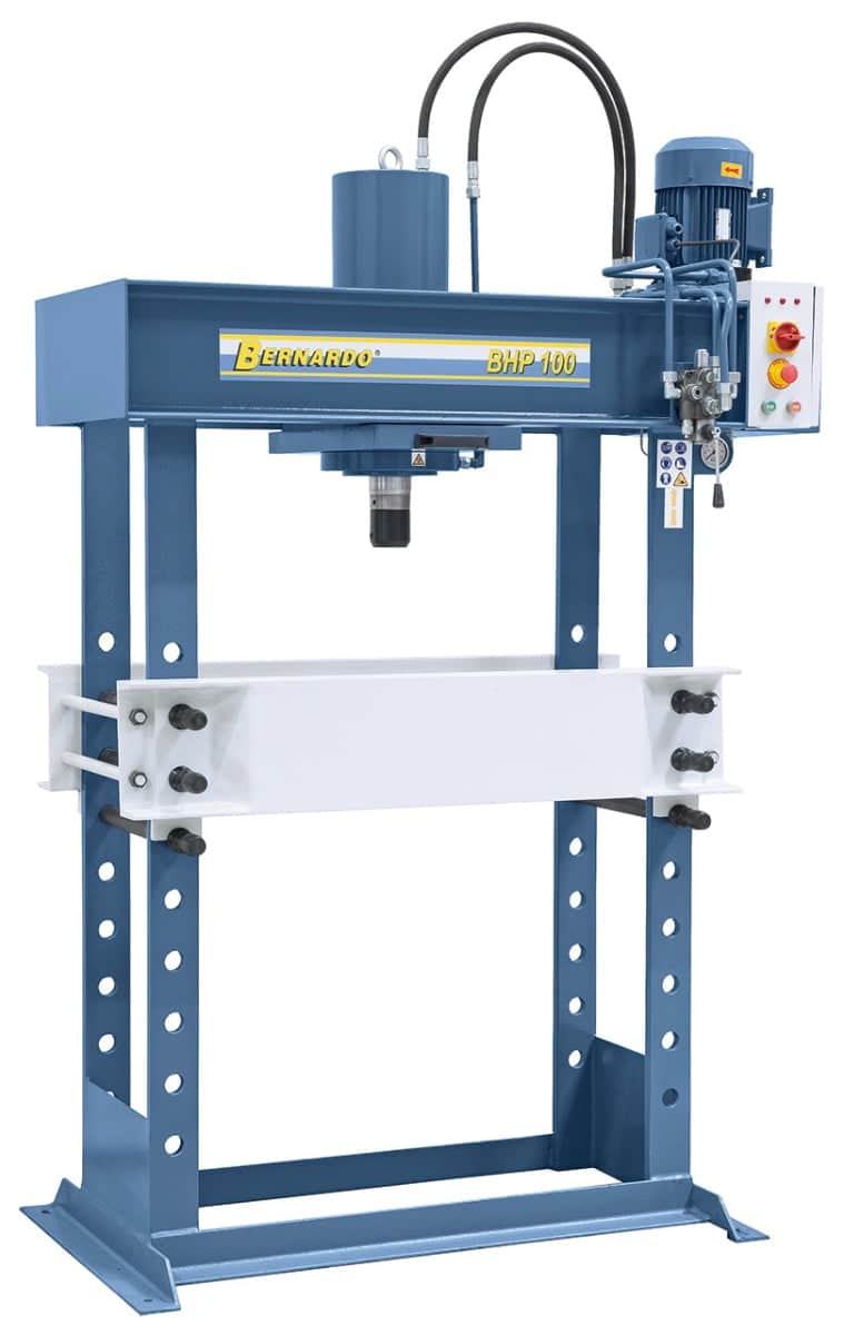 Bernardo BHP 100 – Hydraulische Presse mit Schiebezylinder