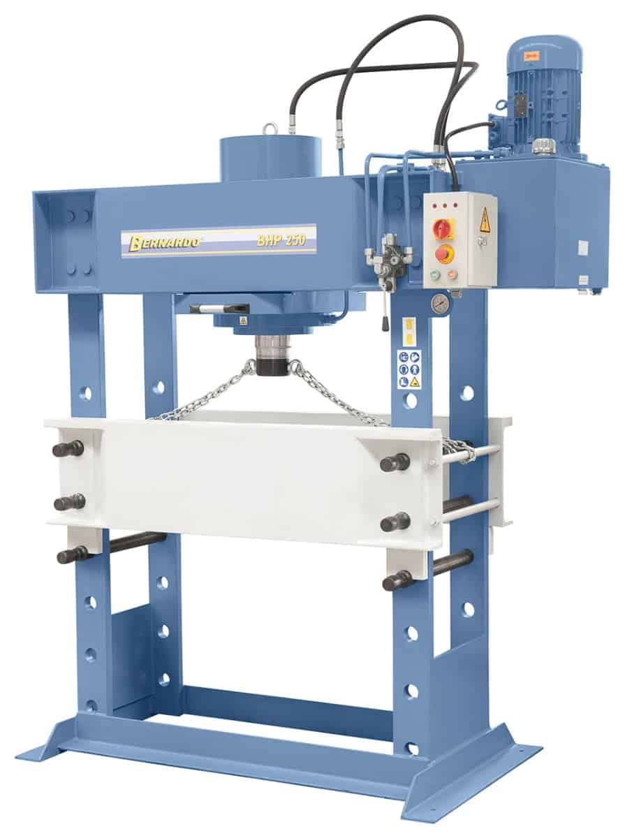 Bernardo BHP 250 – Hydraulische Presse mit Schiebezylinder