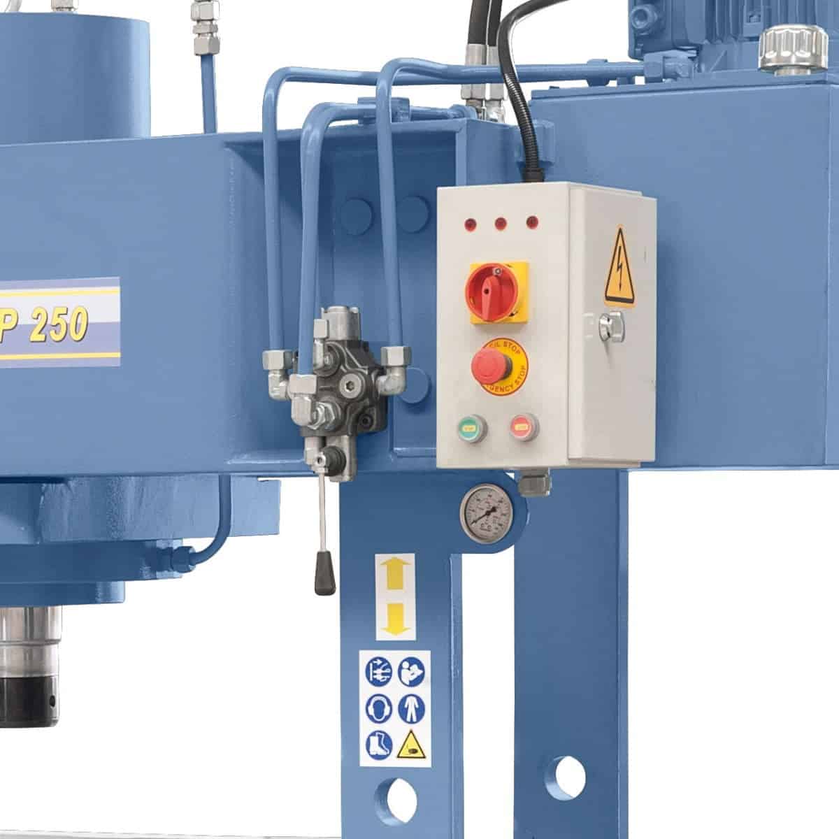 Bernardo BHP 250 – Hydraulische Presse mit Schiebezylinder