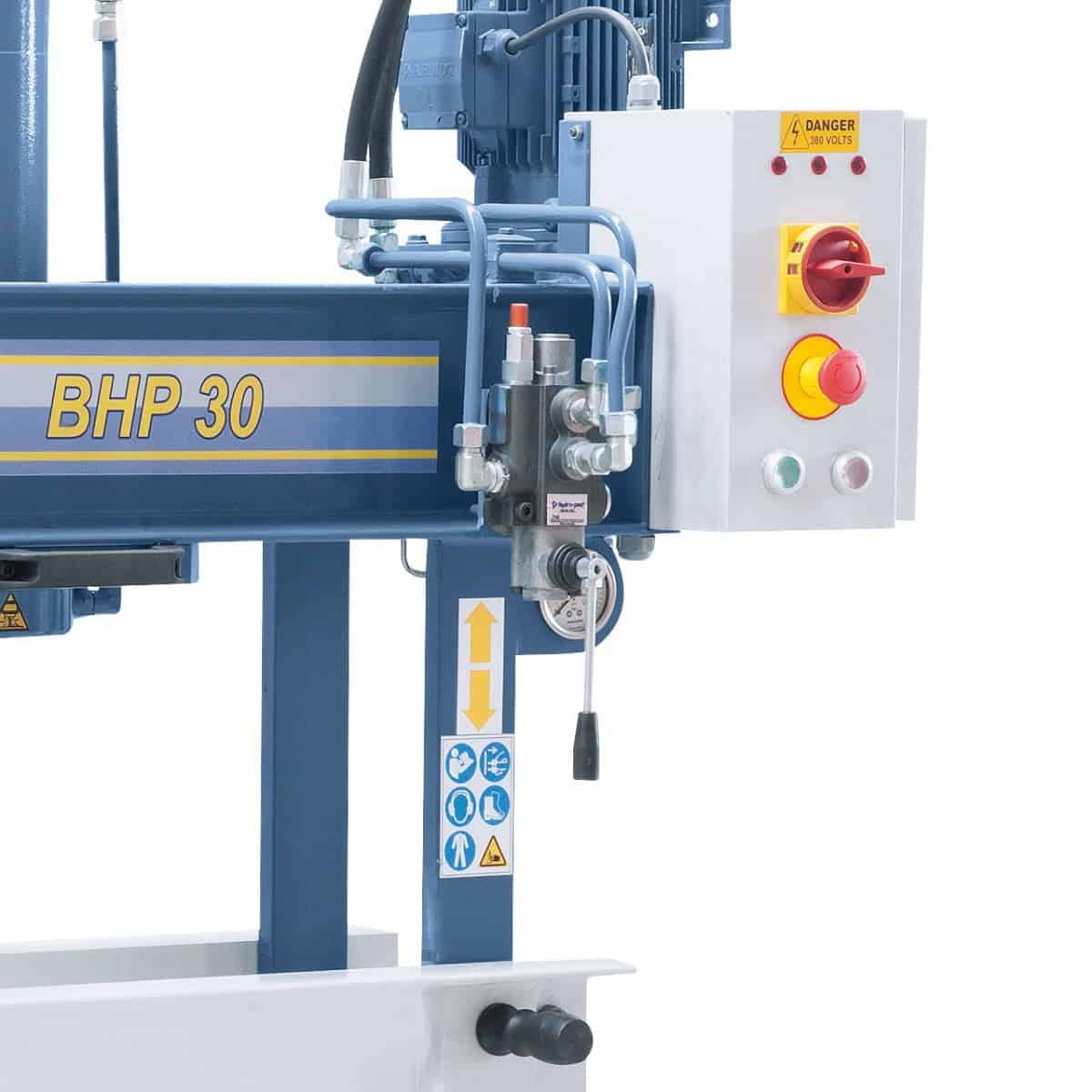 Bernardo BHP 30 – Hydraulische Presse mit Schiebezylinder