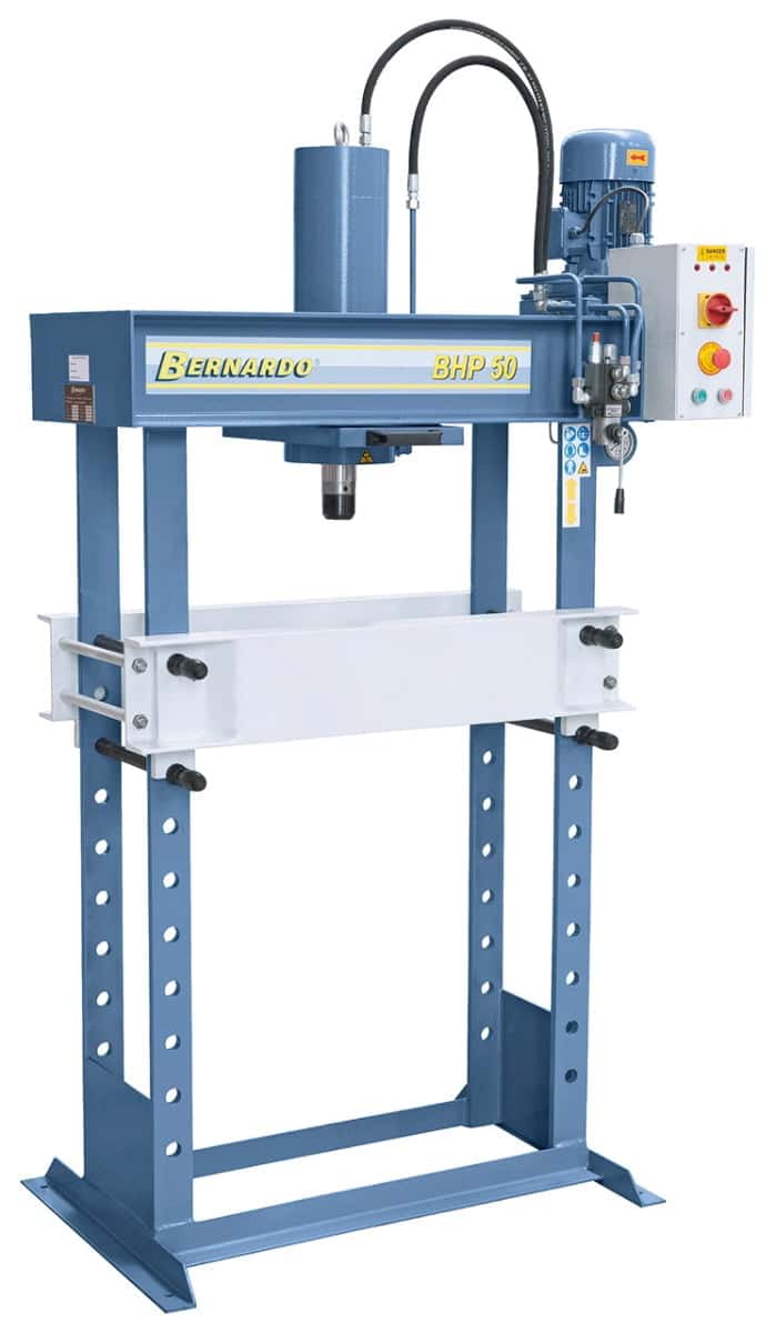 Bernardo BHP 50 – Hydraulische Presse mit Schiebezylinder