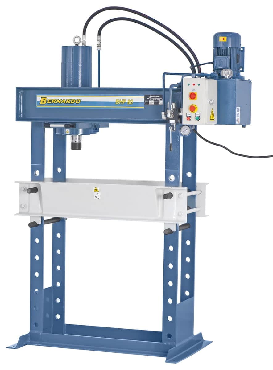 Bernardo BHP 80 – Hydraulische Presse mit Schiebezylinder