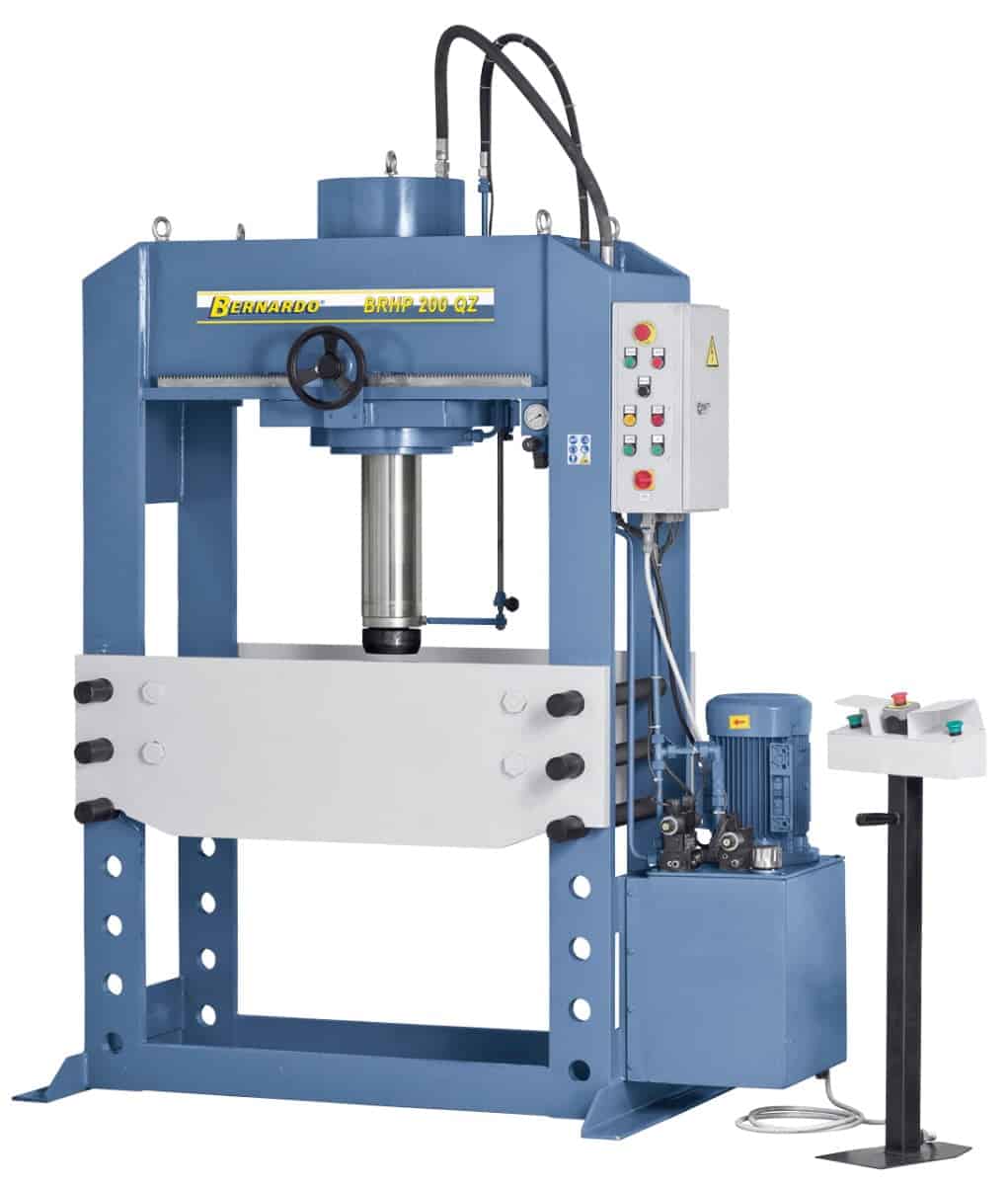 Bernardo BRHP 250 QZ – Hydraulische Presse mit beweglichem Kopf