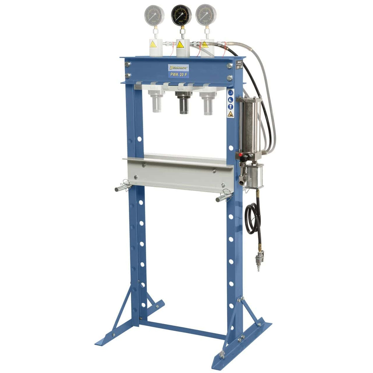 Bernardo PWK 20 F – 20-Tonnen-Pneumatik-Werkstattpresse
