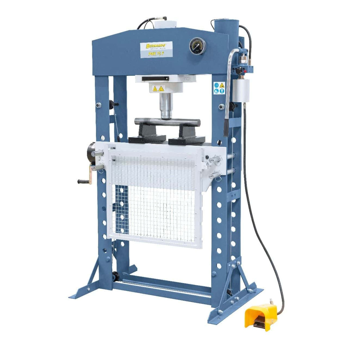 Bernardo PWK 75 F – 75-Tonnen-Pneumatik-Werkstattpresse