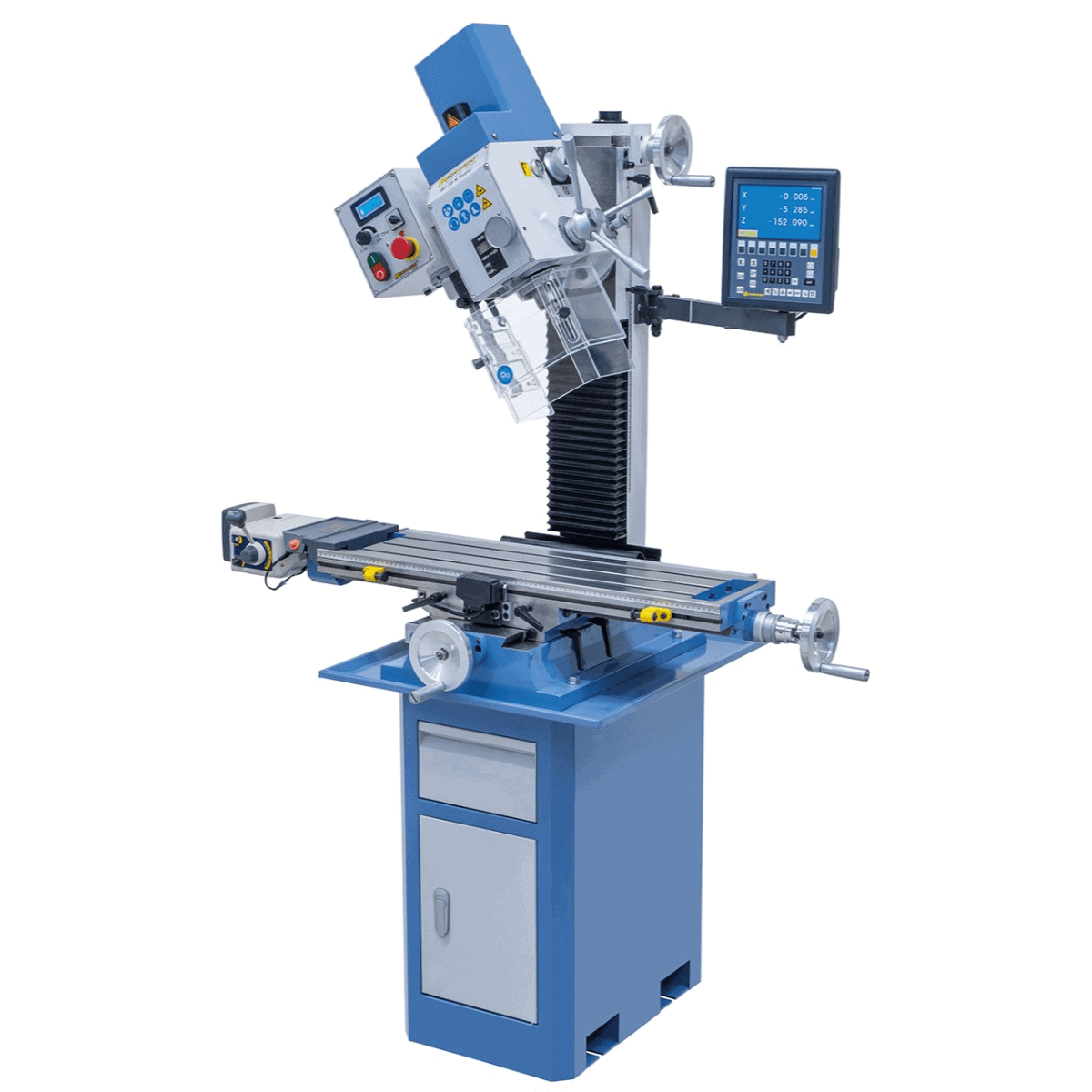 Bernardo BF 30 N Super-Bohr- und Fräsmaschine mit 3-Achs-Display