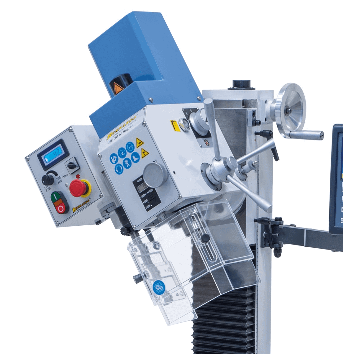 Bernardo BF 30 N Super-Bohr- und Fräsmaschine mit 3-Achs-Display