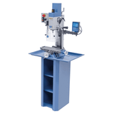 Bernardo KF 16 Vario Bohr- und Fräsmaschine mit 3-Achs-Digitalanzeige DT 40 – Bohrer Ø 16 mm, Planfräser Ø 50 mm, Tisch 400 × 120 mm, Schwenkkopf -90°/+90°, 0,5 kW Motor, 230 V Einphasenstrom, Gewicht 60 kg