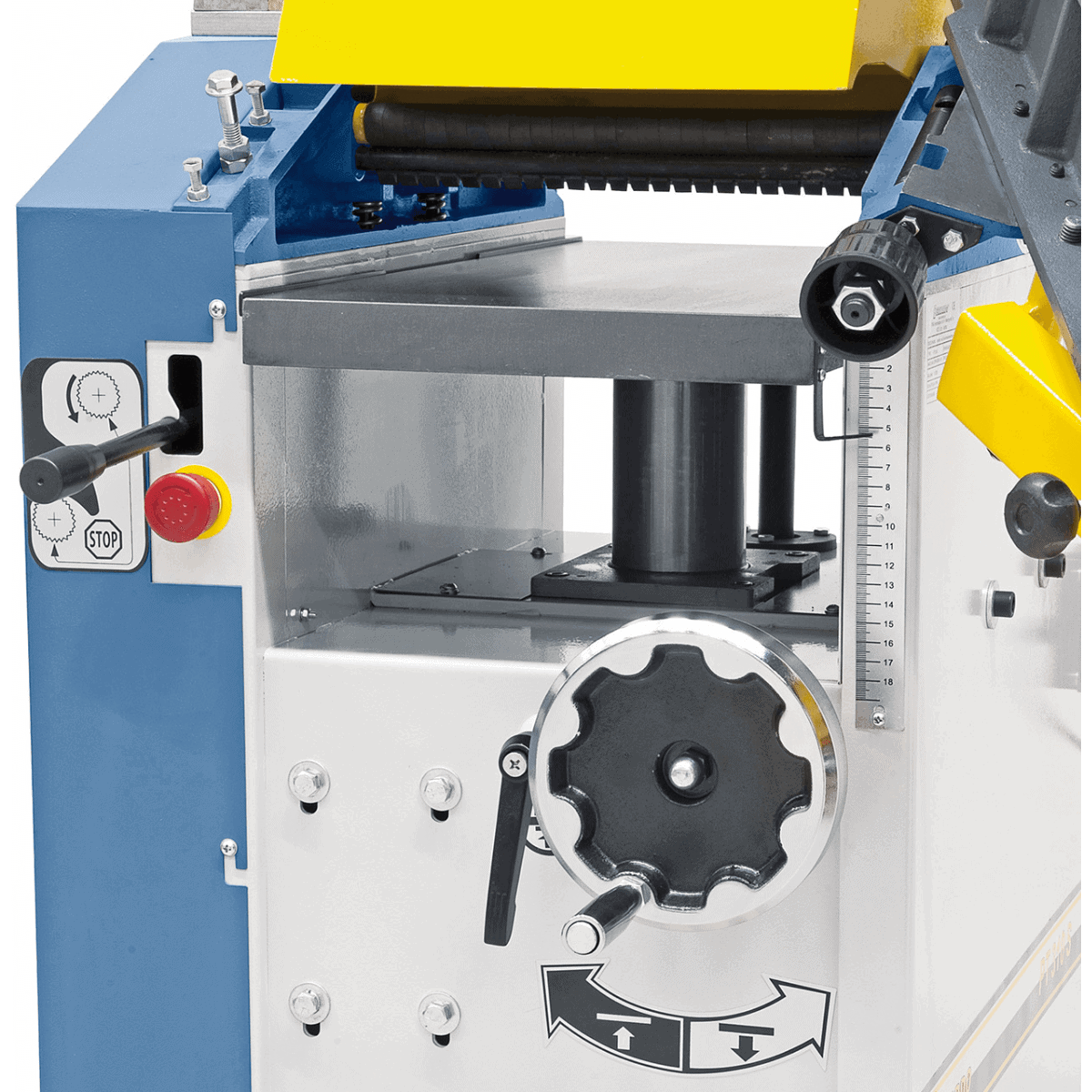 Bernardo PT 310 S – 400V Hobel- und Dickenhobelmaschine mit Spiralwelle