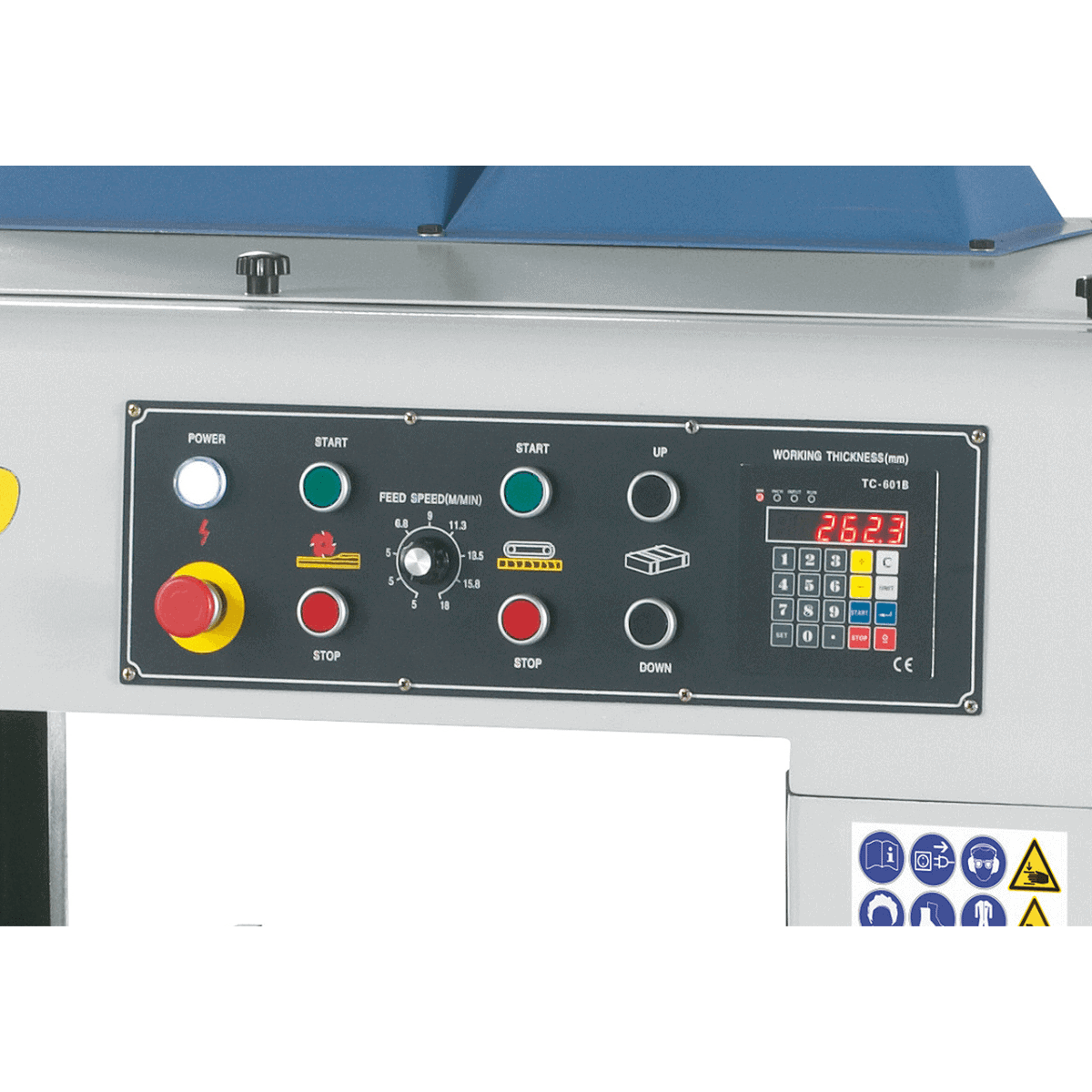 Bernardo TP 630 D – 400V Industriedickenhobelmaschine