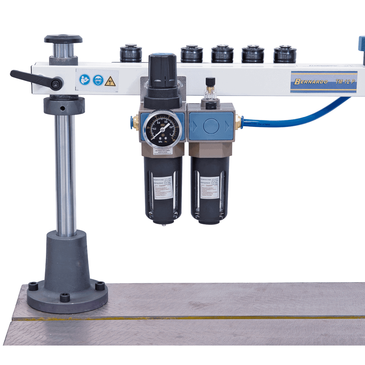 Bernardo pneumatische Gewindeschneidmaschine TM 24 P / R 1500