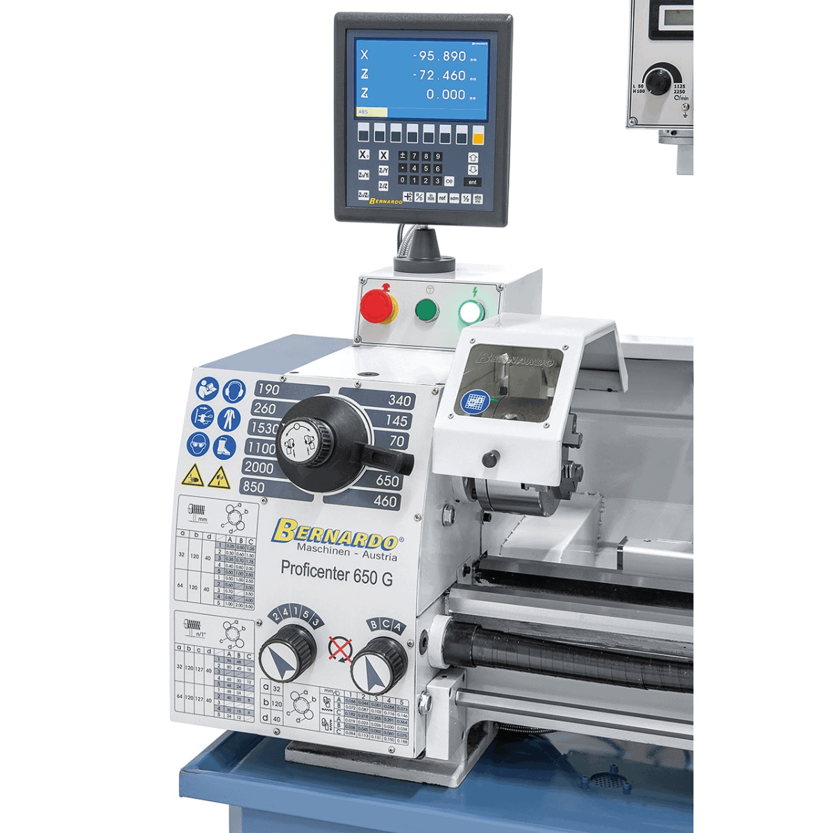 Bernardo Proficenter 650 G / 400 V Fräsdrehmaschine mit 2-Achs-Digitalanzeige