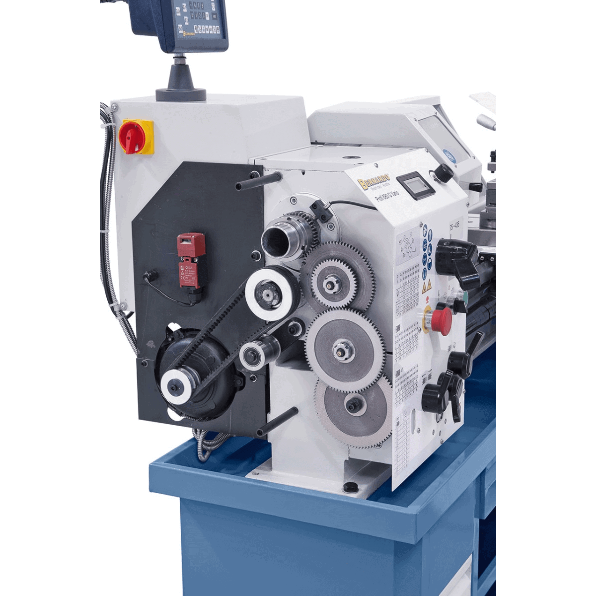 Bernardo Profi 880 G Vario Metalldrehmaschine mit 2-Achsen-Digitalanzeige ES-12 V