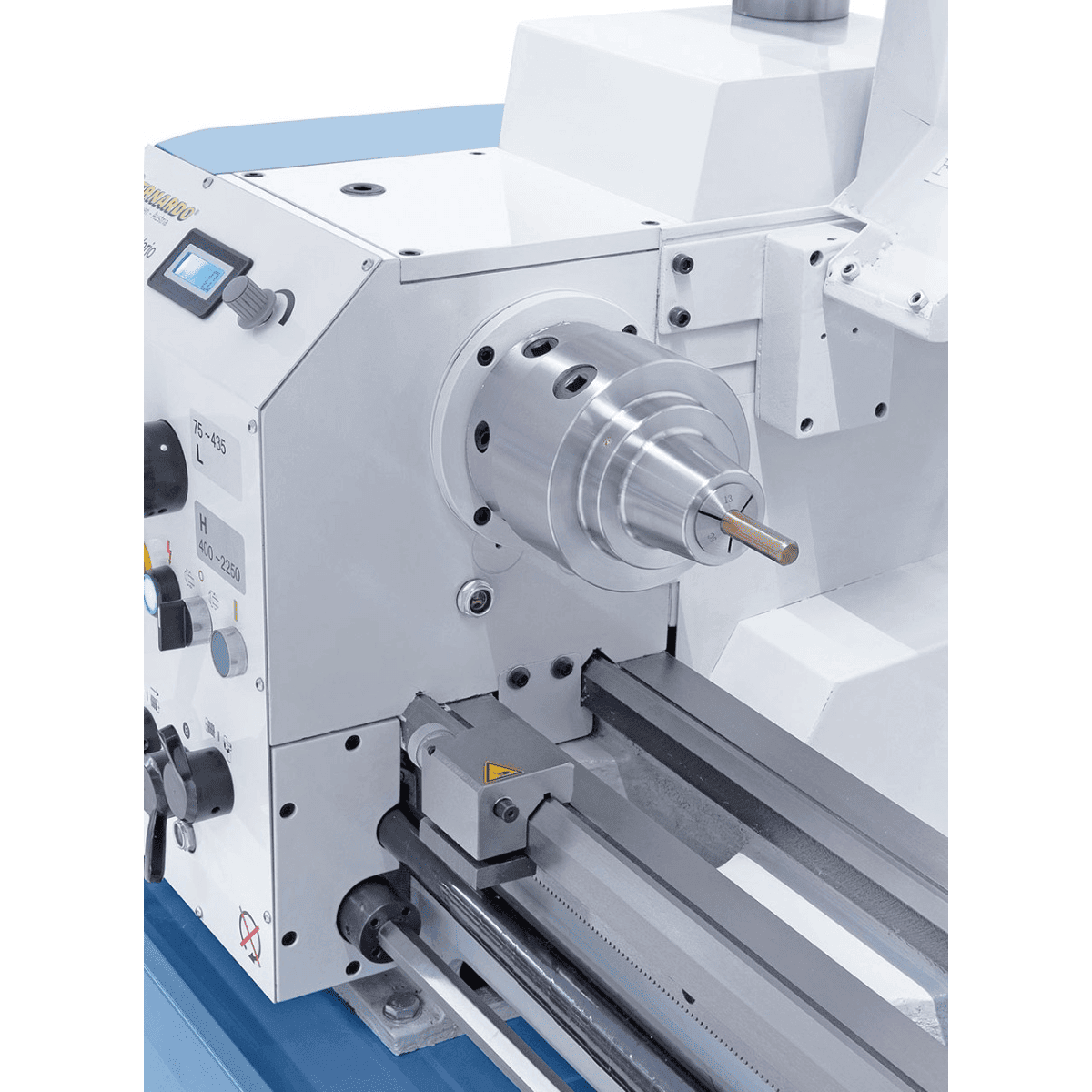 Bernardo Profi 880 G Vario Metalldrehmaschine mit 2-Achsen-Digitalanzeige ES-12 V
