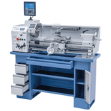 Bernardo Profi 750 Vario Metalldrehmaschine / 230 V mit 2-Achsen-Digitalanzeige