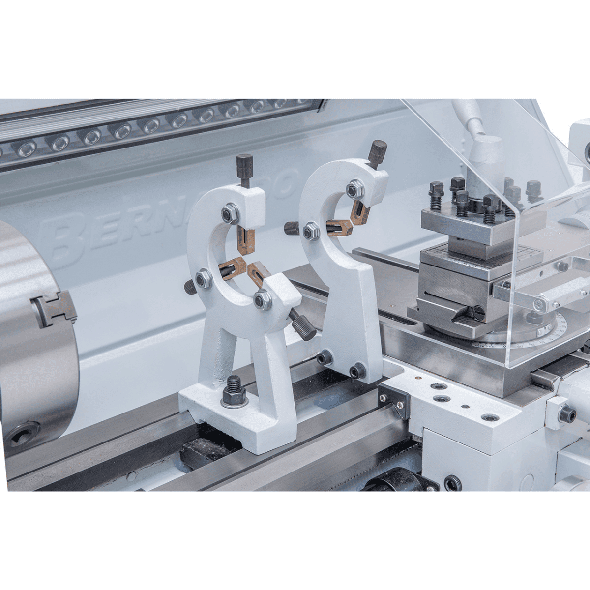 Bernardo Profi 750 Vario Metalldrehmaschine / 230 V mit 2-Achsen-Digitalanzeige