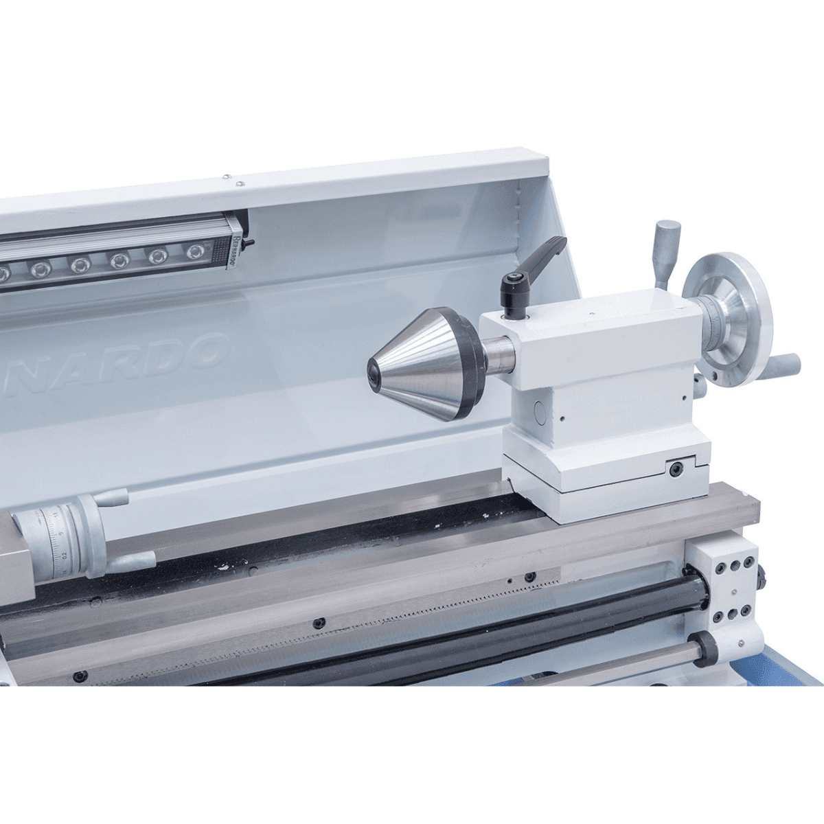 Bernardo Profi 750 Vario Metalldrehmaschine / 230 V mit 2-Achsen-Digitalanzeige