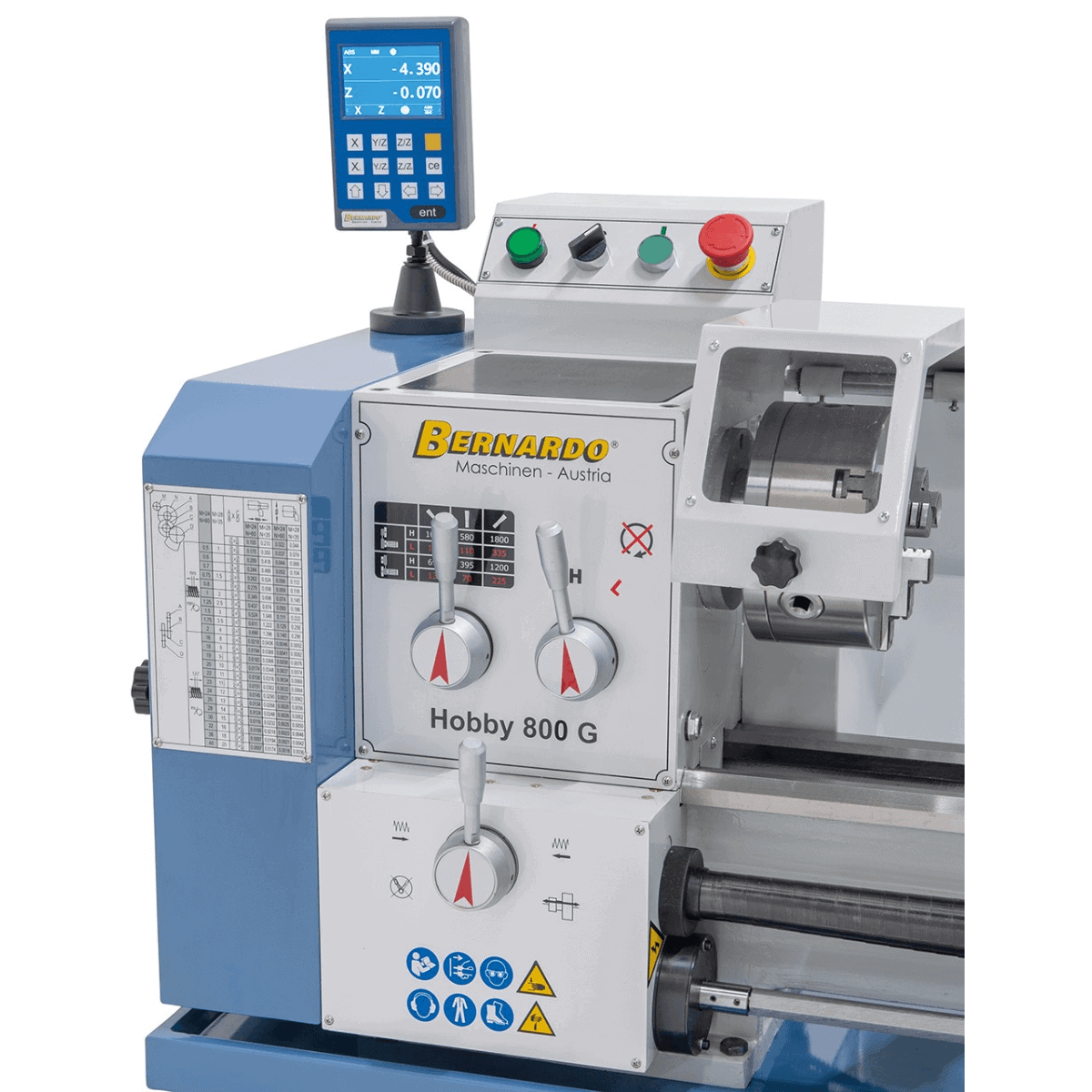 Bernardo Hobby 800 G 400 V Metalldrehmaschine