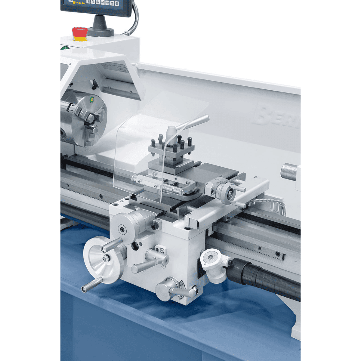 Bernardo Profi 550 Pro / 400V Metalldrehmaschine mit 2-Achsen-Digitalanzeige