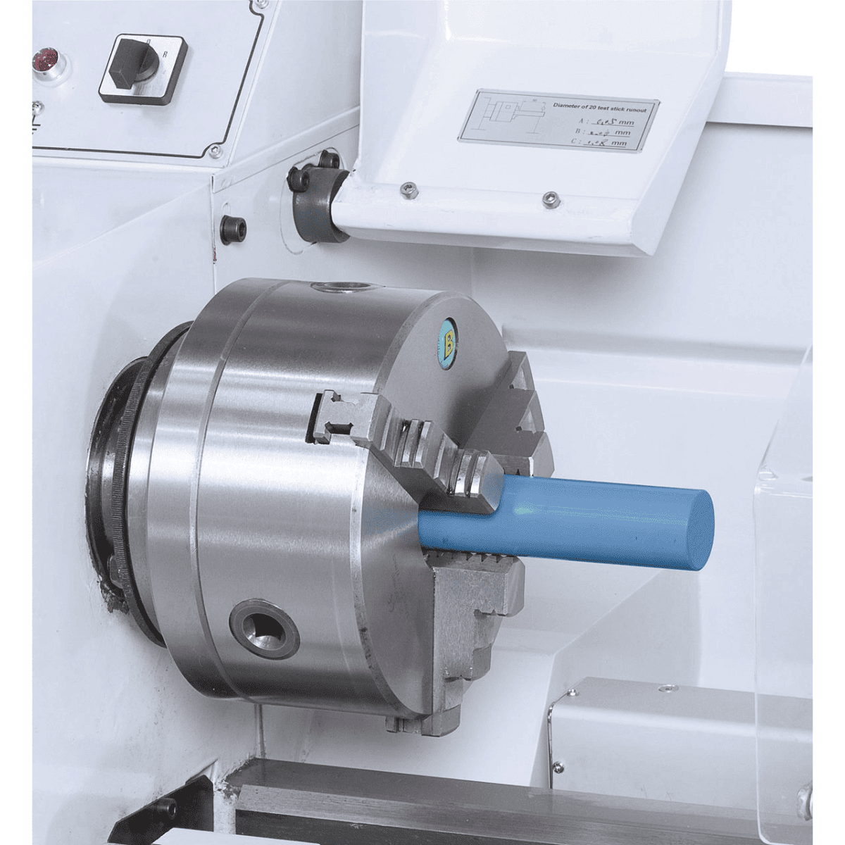 Bernardo Profi 550 Pro / 400V Metalldrehmaschine mit 2-Achsen-Digitalanzeige