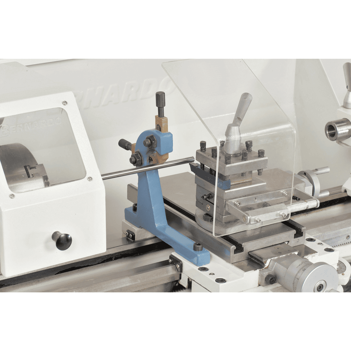 Bernardo Profi 550 WQV Metalldrehmaschine mit 2-Achsen-Digitalanzeige ES-12 V