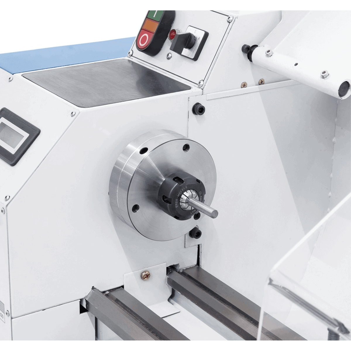 Bernardo Profi 450 S Vario 230V Metalldrehmaschine mit 2-Achsen-Digitalanzeige DT40