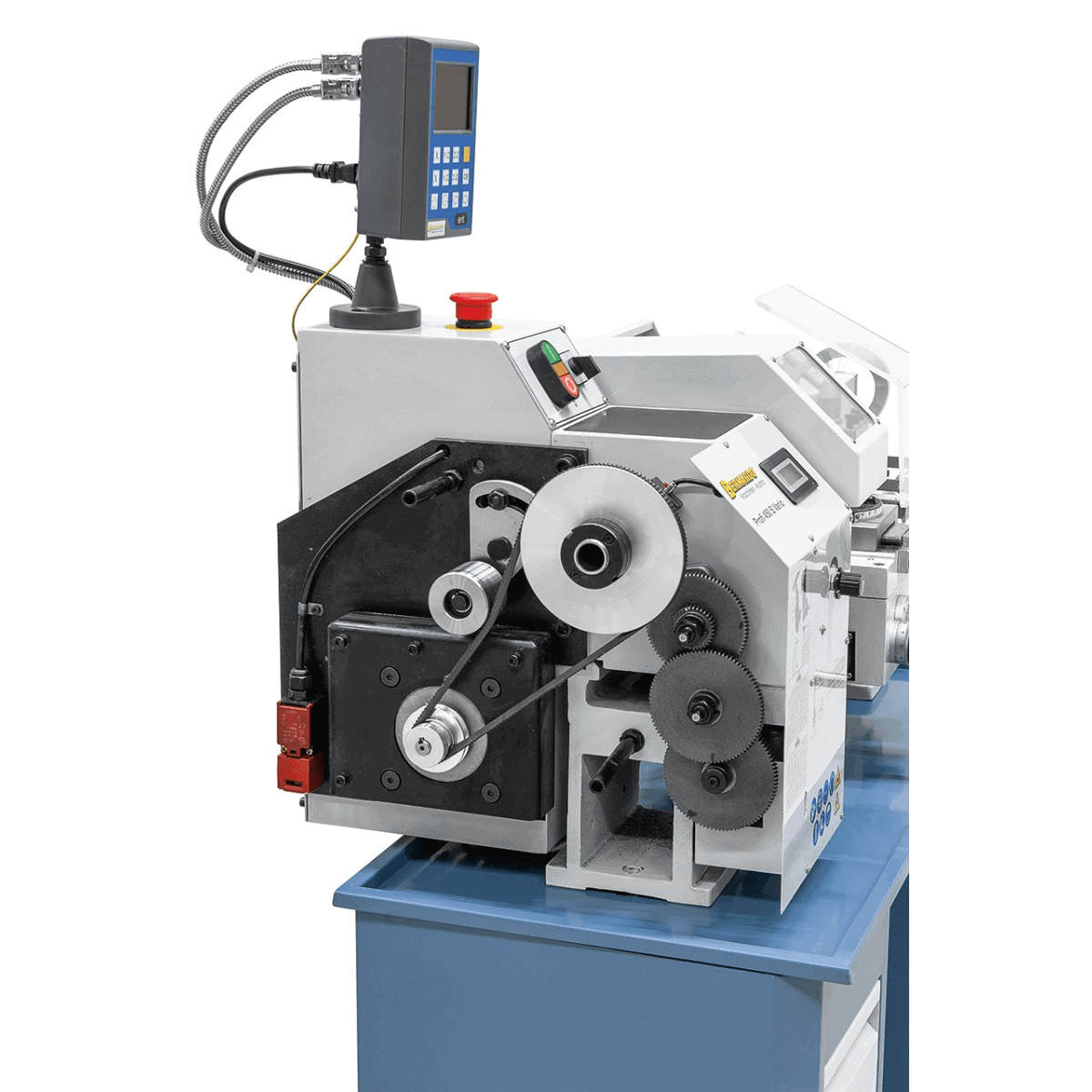 Bernardo Profi 450 S Vario 230V Metalldrehmaschine mit 2-Achsen-Digitalanzeige DT40
