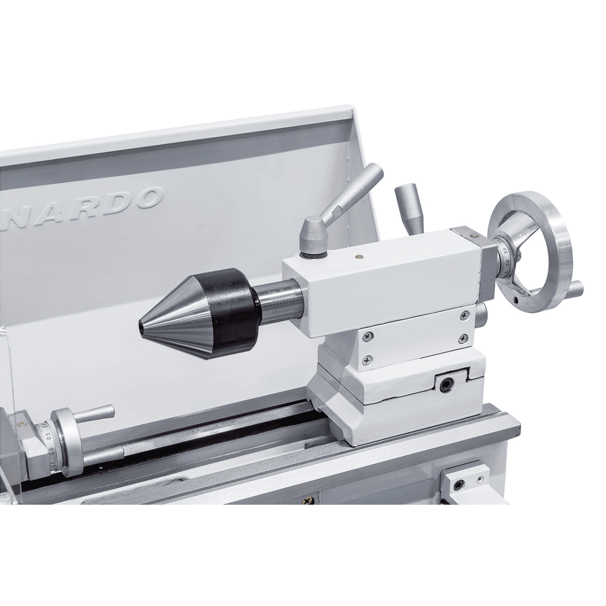 Bernardo Profi 450 S Vario 230V Metalldrehmaschine mit 2-Achsen-Digitalanzeige DT40