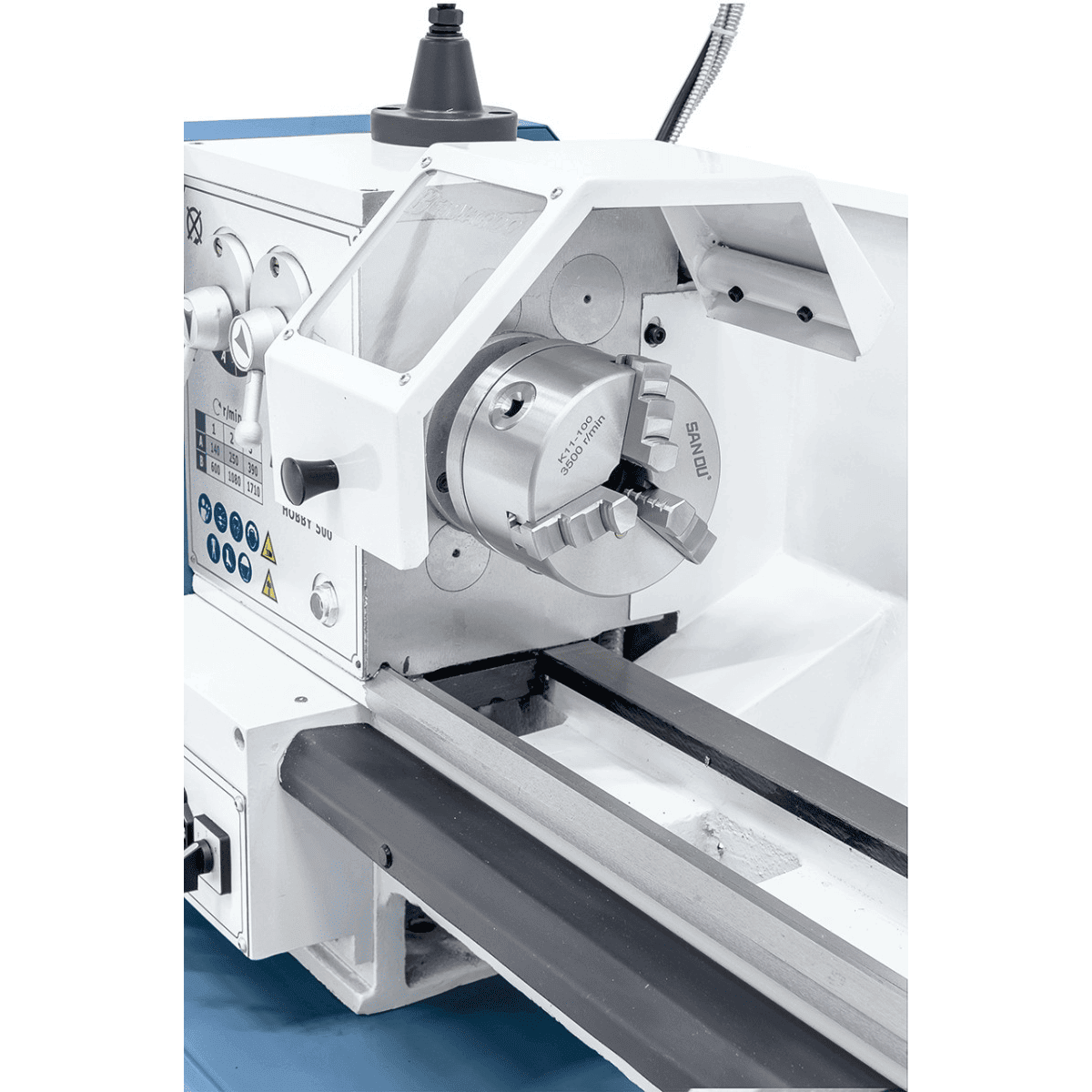 Bernardo Hobby 500 - 400V Metalldrehmaschine mit DT 40 2-Achsen-Digitalanzeige