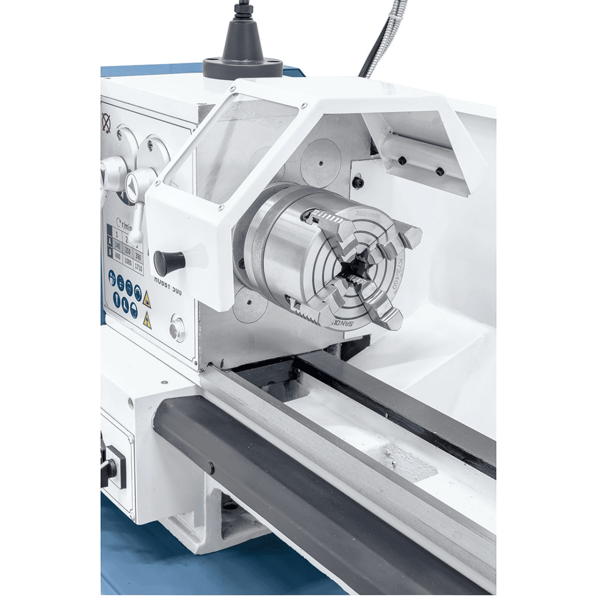 Bernardo Hobby 500 - 400V Metalldrehmaschine mit DT 40 2-Achsen-Digitalanzeige