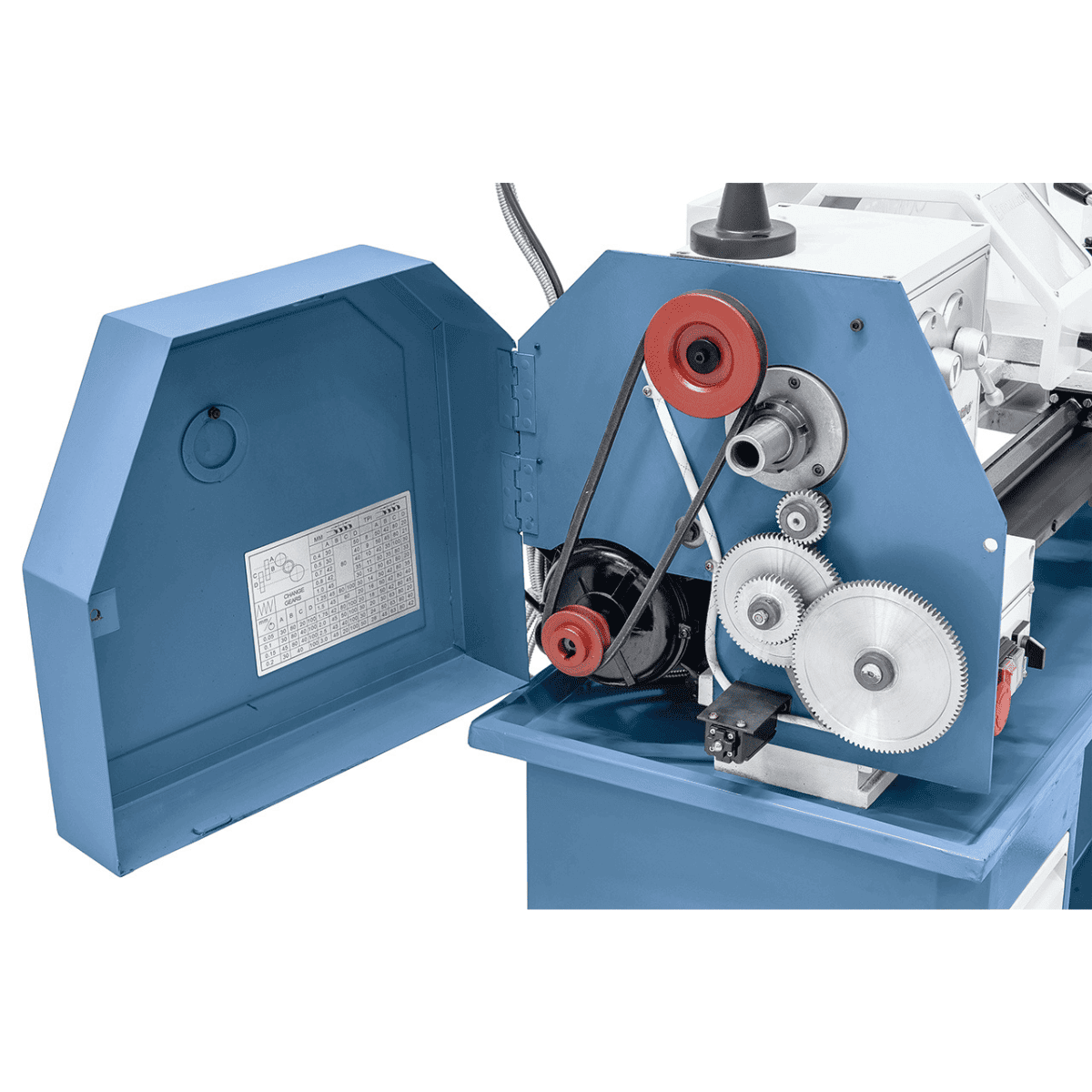 Bernardo Hobby 500 - 400V Metalldrehmaschine mit DT 40 2-Achsen-Digitalanzeige