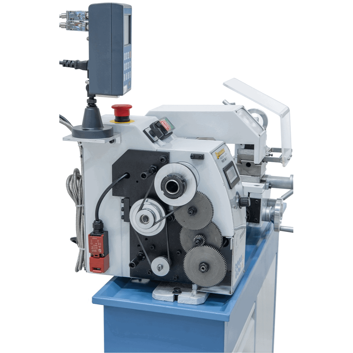 Bernardo Profi 400 V / 230 V Metalldrehmaschine mit 2-Achsen-Digitalanzeige DT 40