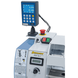 Bernardo Profi 400 V / 230 V Metalldrehmaschine mit 2-Achsen-Digitalanzeige DT 40