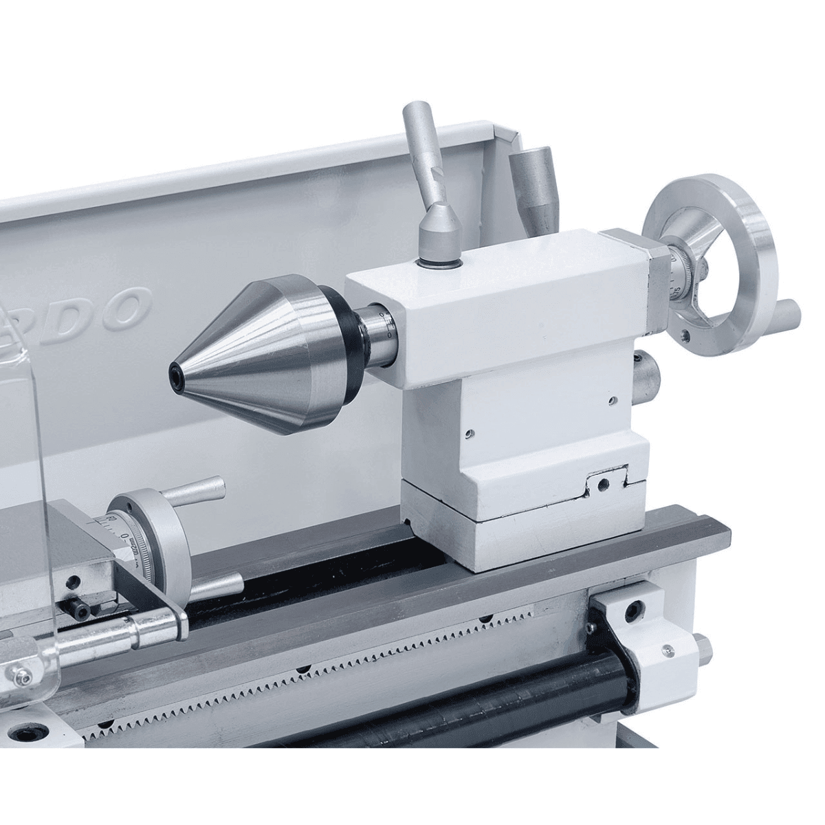 Bernardo Profi 400 V / 230 V Metalldrehmaschine mit 2-Achsen-Digitalanzeige DT 40